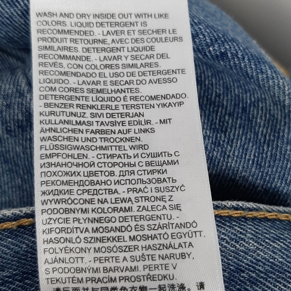 Levis 501 Men's Medium Wash Straight Leg Button Fly Blue Denim Jeans Size 36x29 - Picture 13 of 16